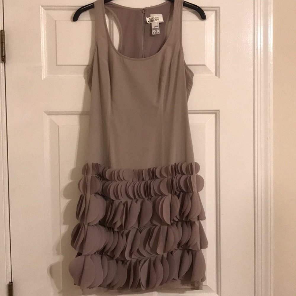 2B.Rych | size 2 taupe dress